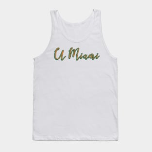 UMiami Sticker Tank Top